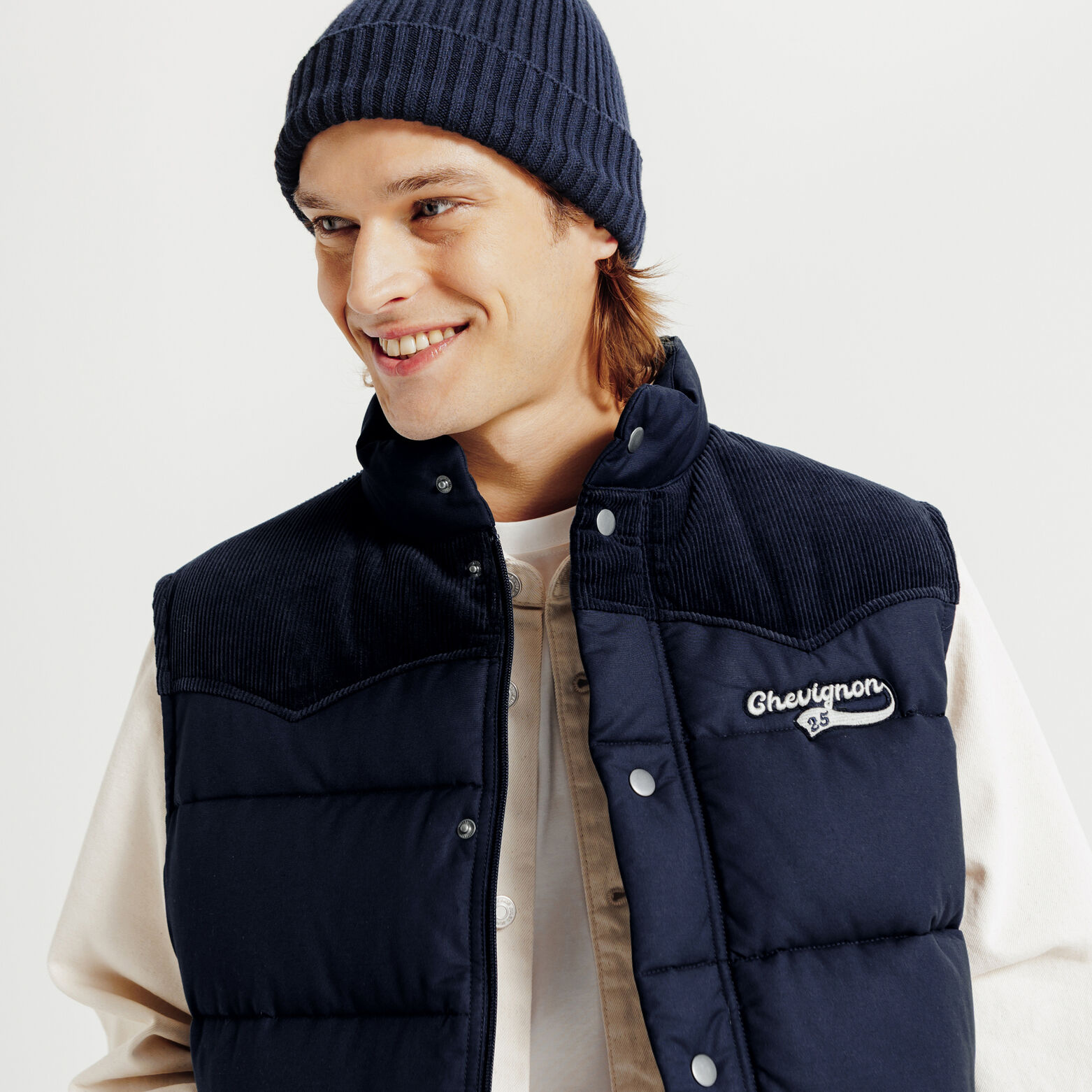 Chevignon x Jules bodywarmer