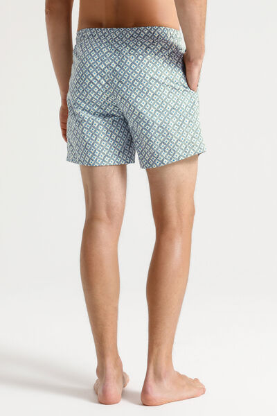 Maillot de bain imprim&eacute; g&eacute;om&eacute;trique