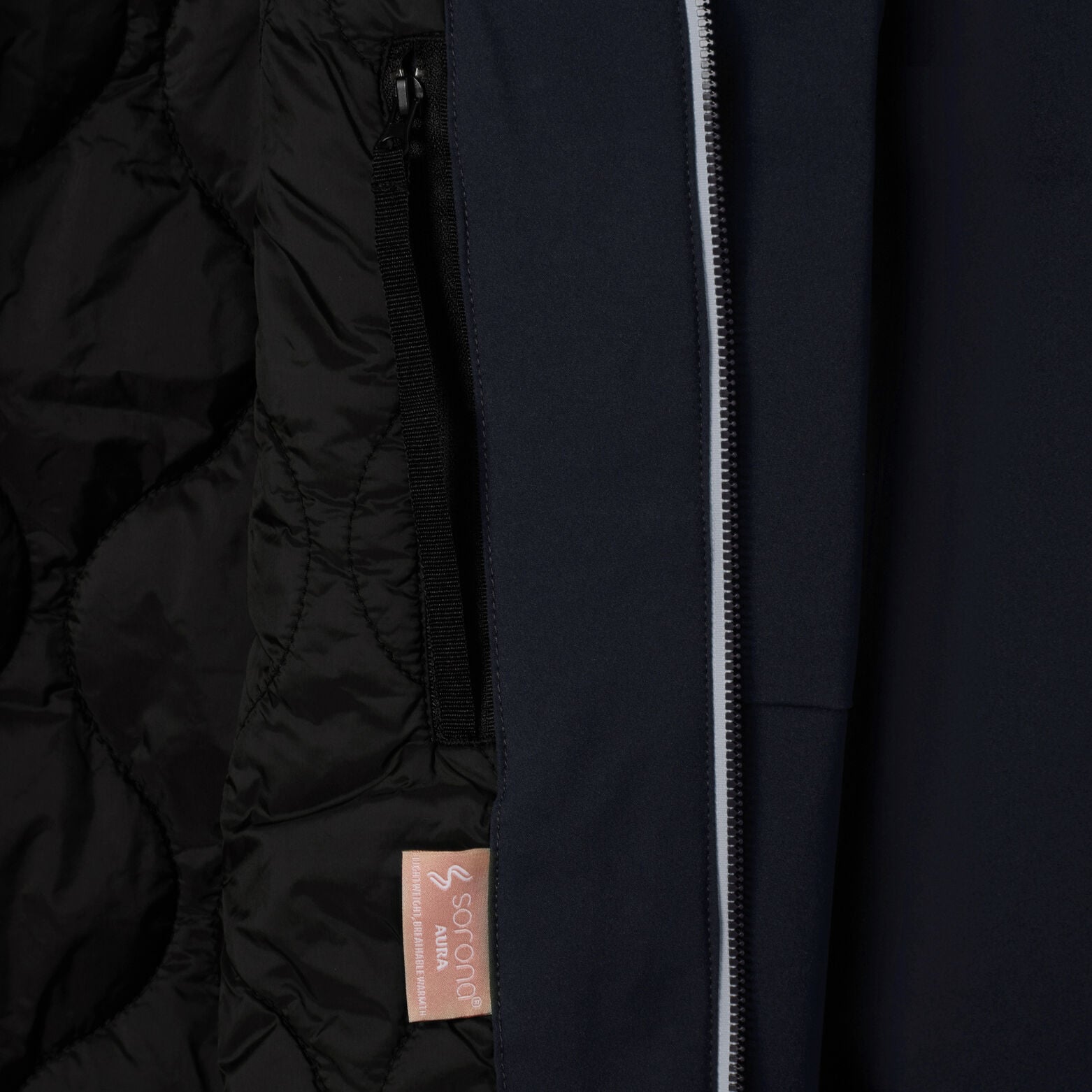 Blouson &agrave; capuche zipp&eacute;