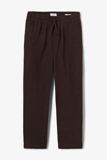 Pantalon loose matière texturée