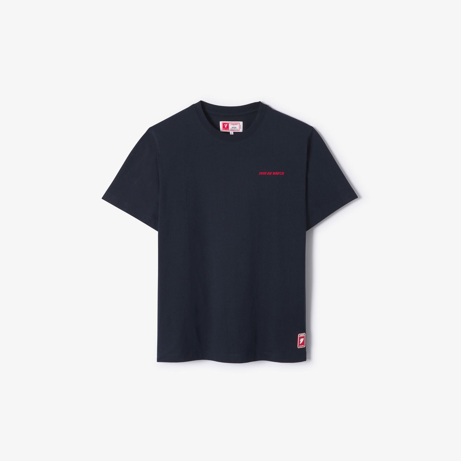 Geborduurd T-shirt met L&iquest;&Eacute;quipe licentie