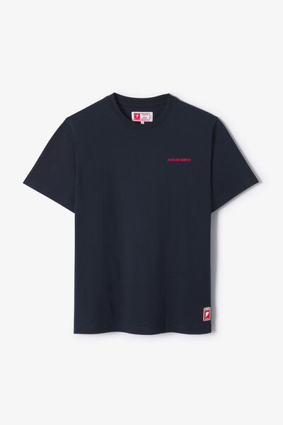 Geborduurd T-shirt met L&iquest;&Eacute;quipe licentie
