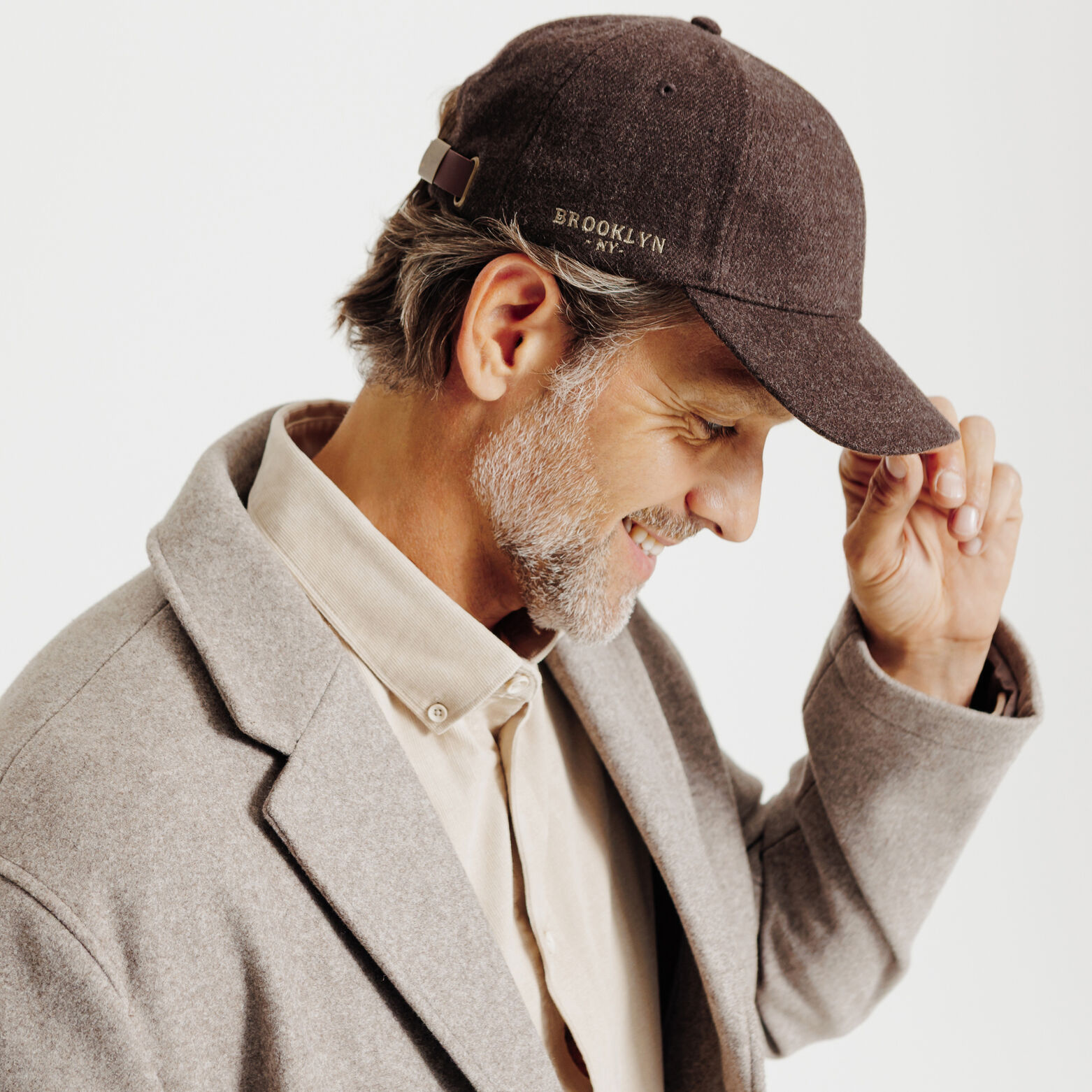 Casquette en flanelle