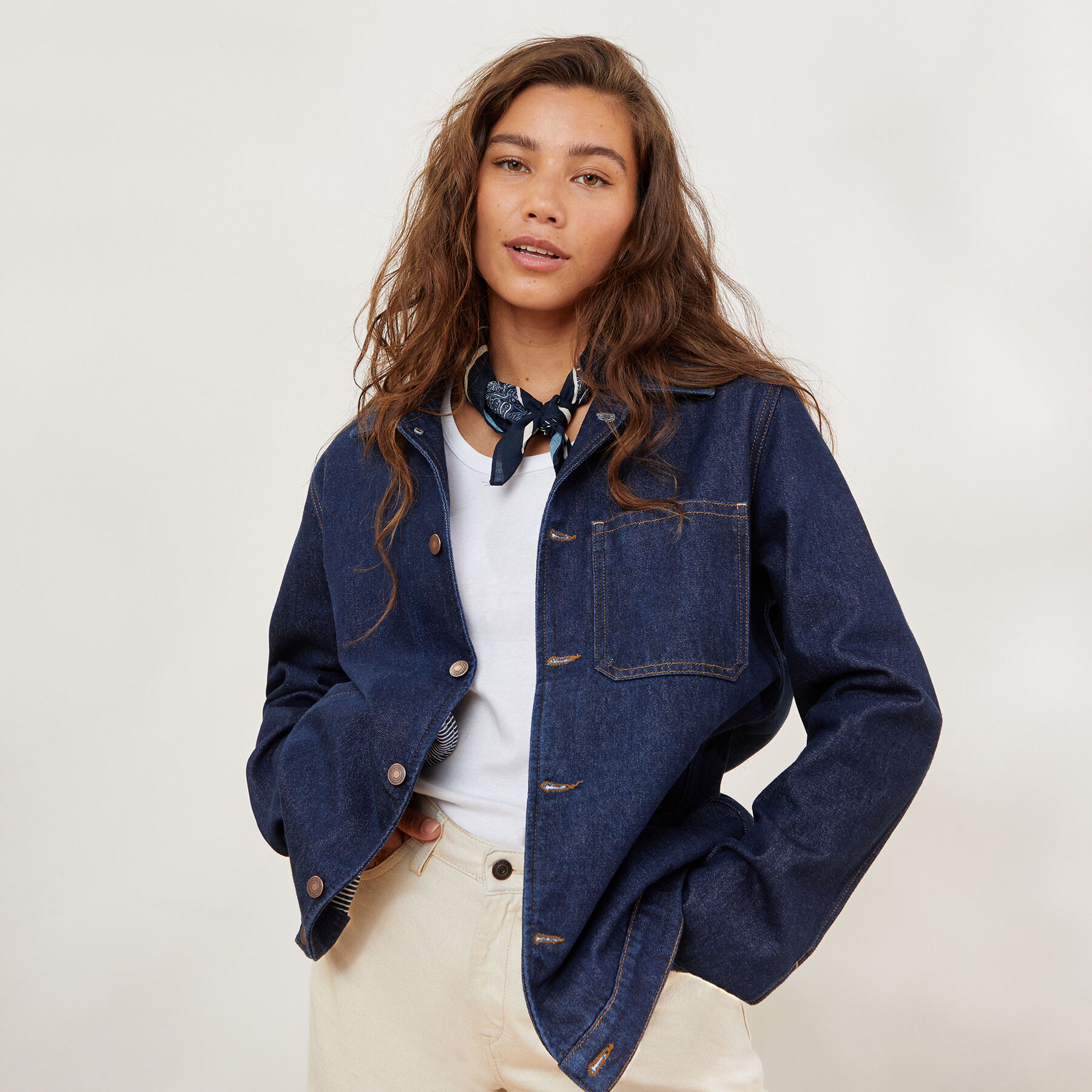 Jules veste sales en jean