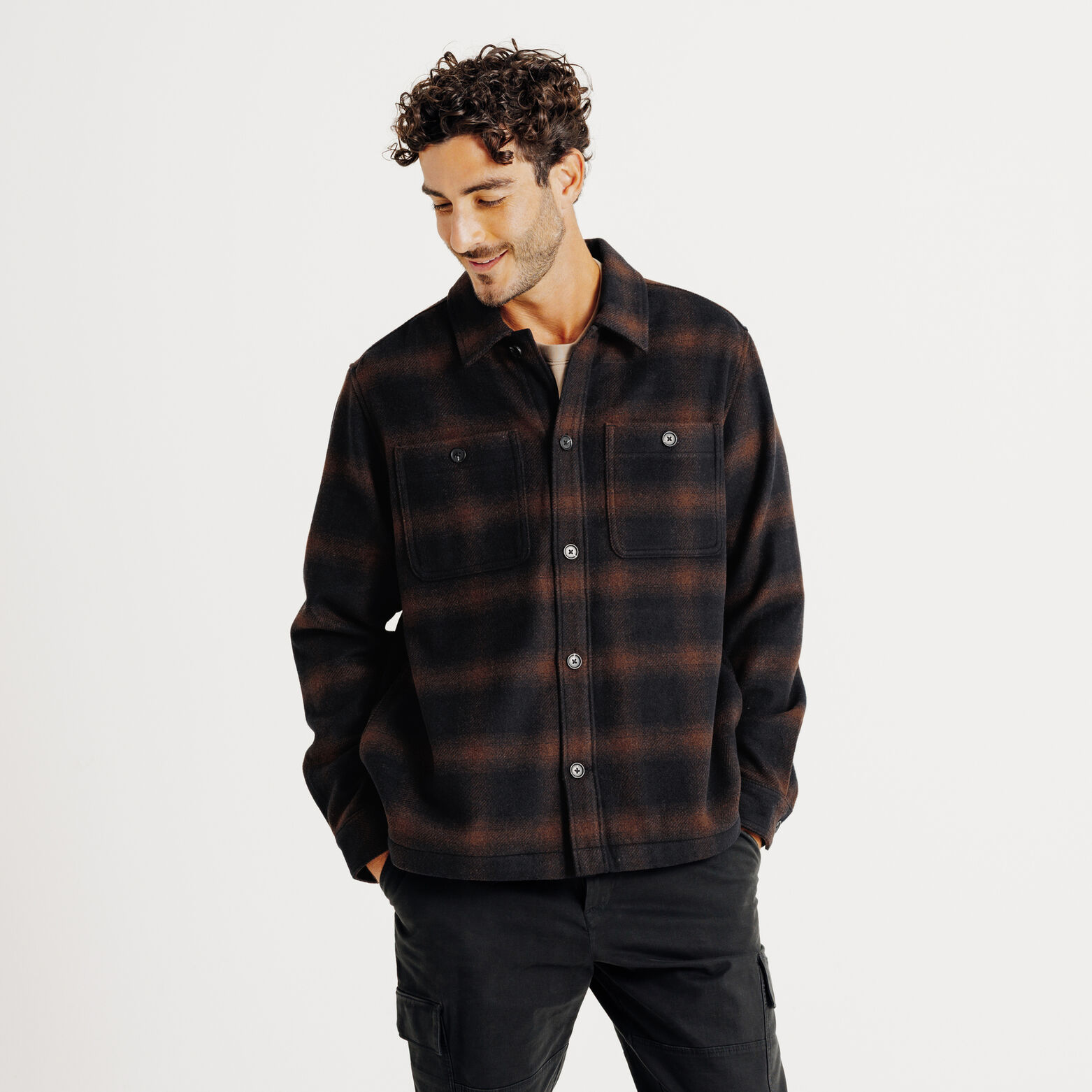 Surchemise &agrave; carreaux