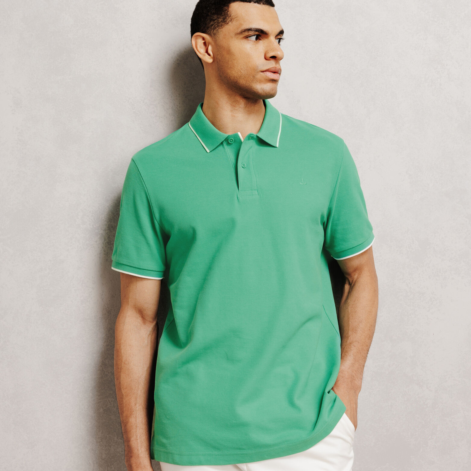 Polo manches courtes uni "le parfait by JULES"