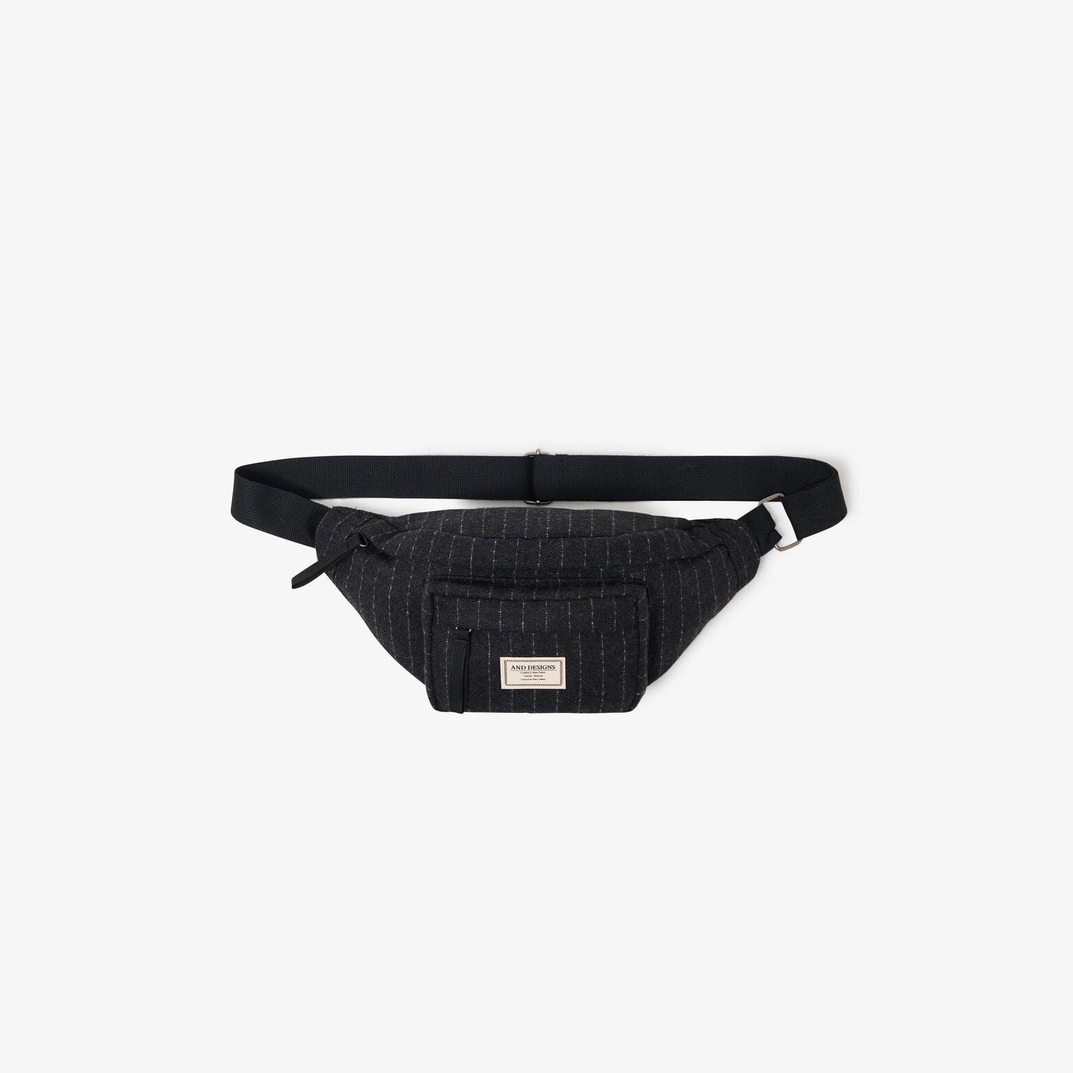 Sac banane en flanelle &agrave; carreaux