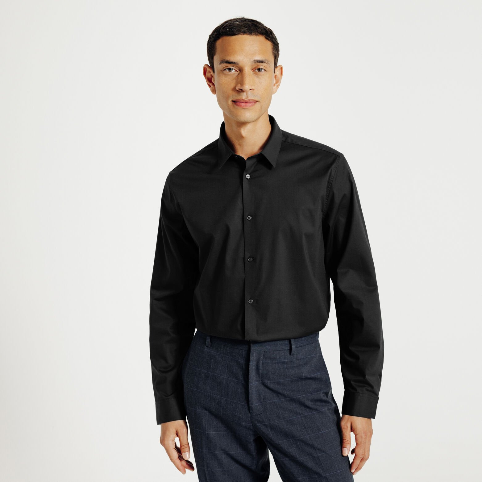 Chemise regular unie