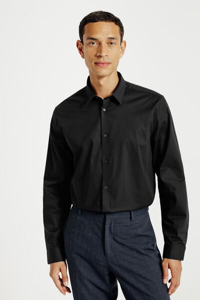 Chemise regular unie