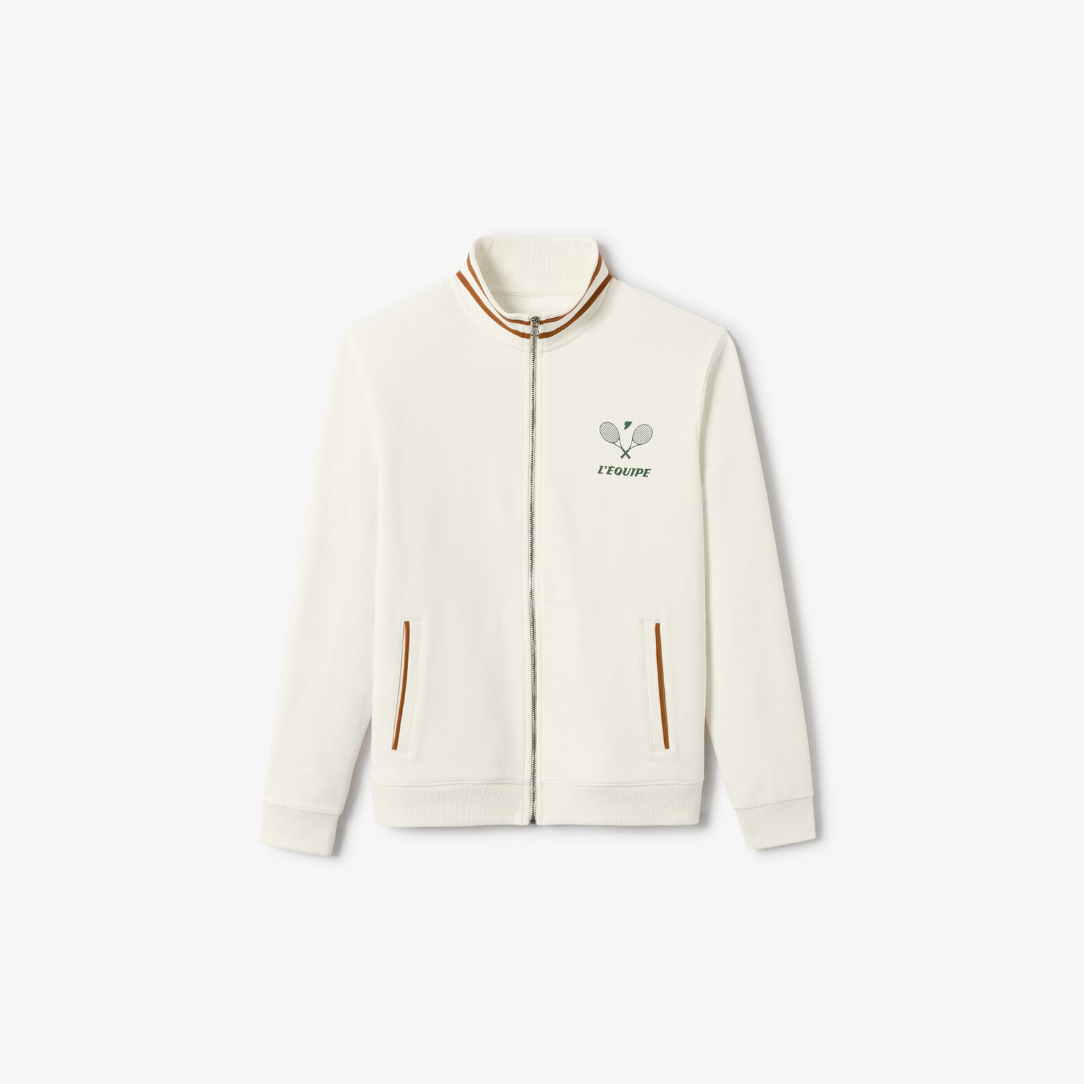 Veste zipp&eacute;e imprim&eacute;e dos licence L'&Eacute;quipe