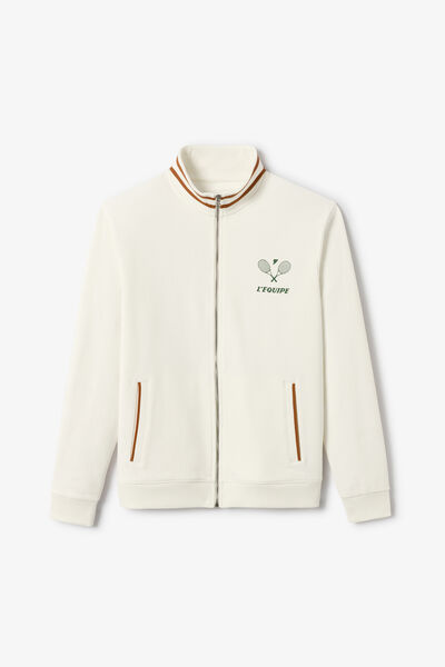 Veste zipp&eacute;e imprim&eacute;e dos licence l'&Eacute;quipe
