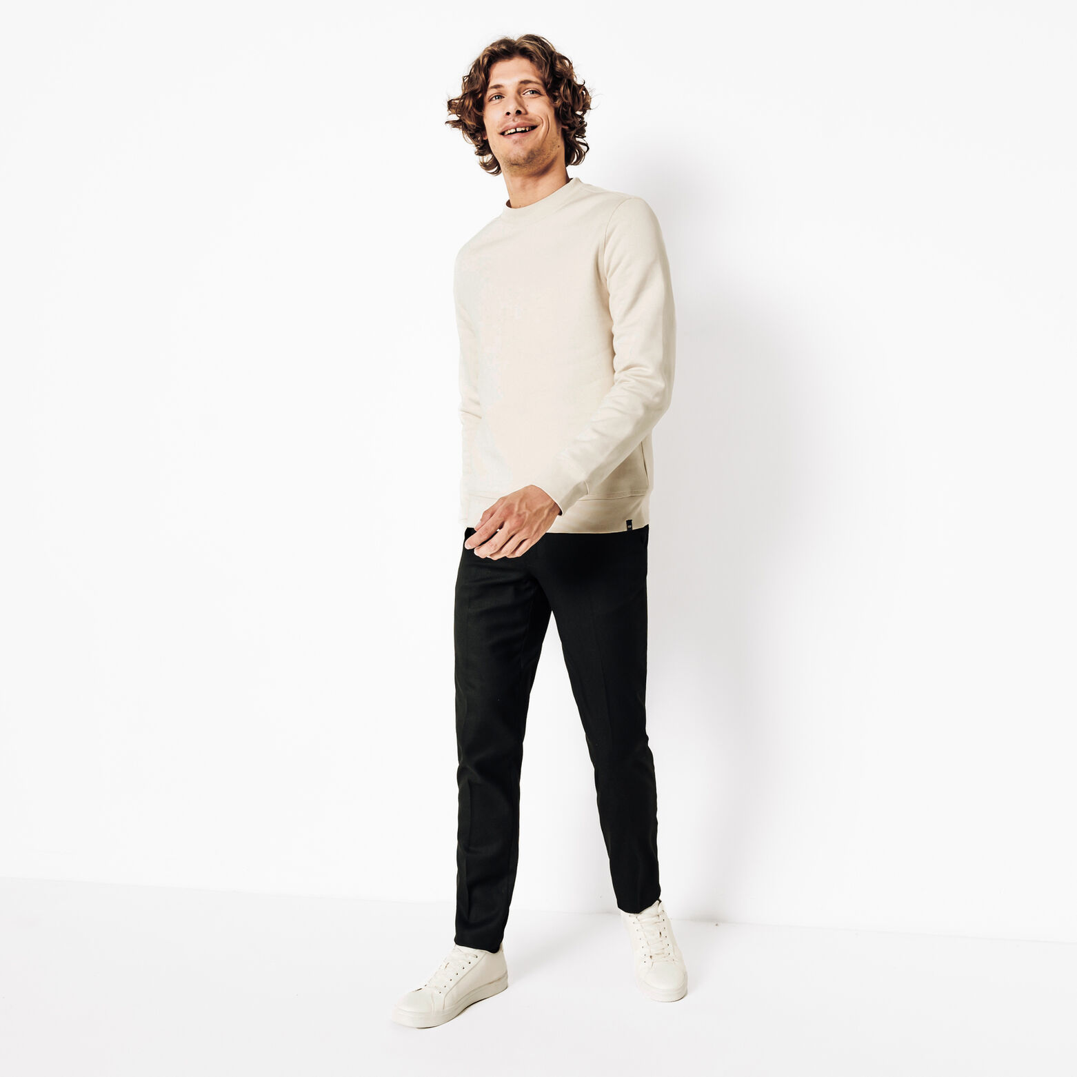 Sweat col rond uni "le parfait by JULES"