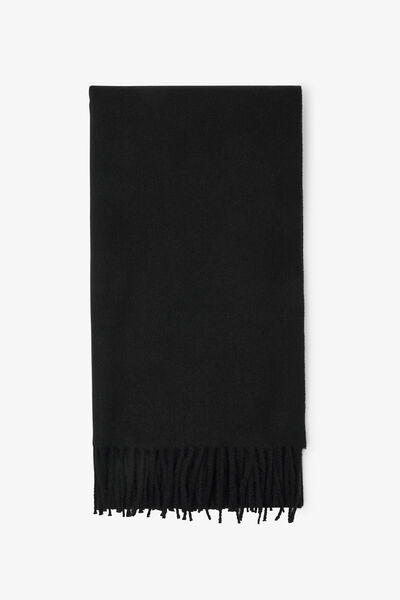 Echarpe unie touché doux