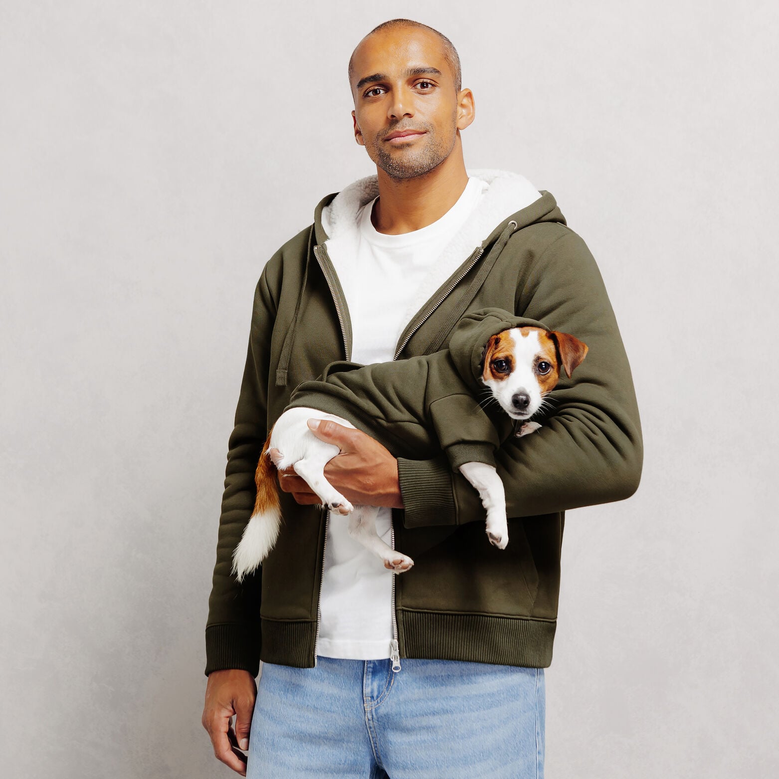 Sweat &agrave; capuche pour chien