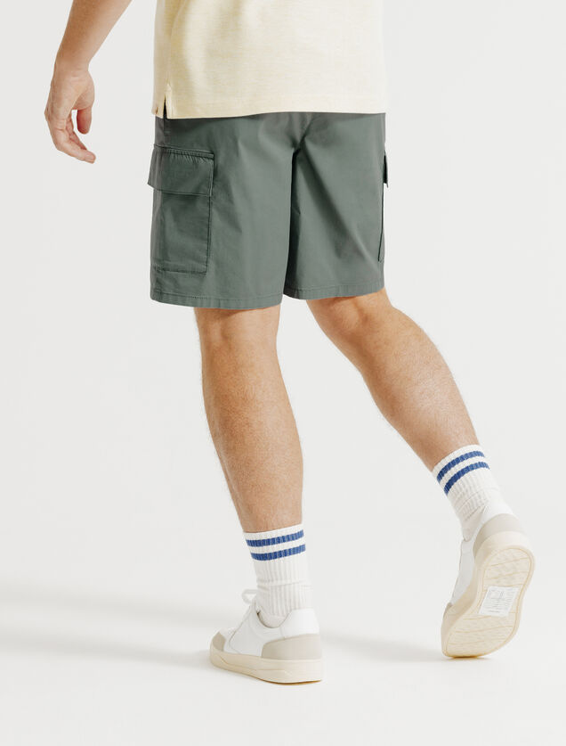 Bermuda cargo mati&egrave;re technique