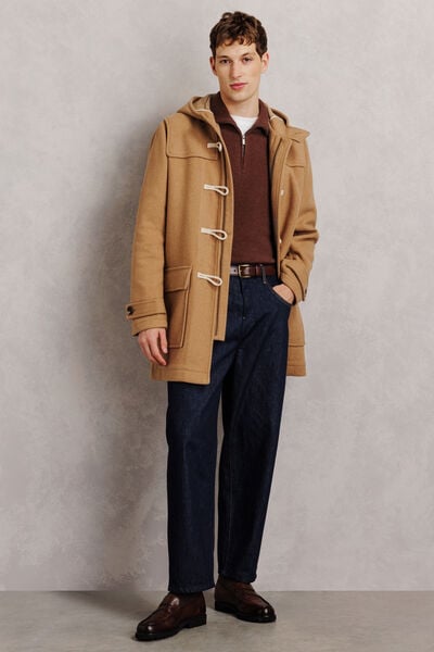 Pull col camionneur mousseux
