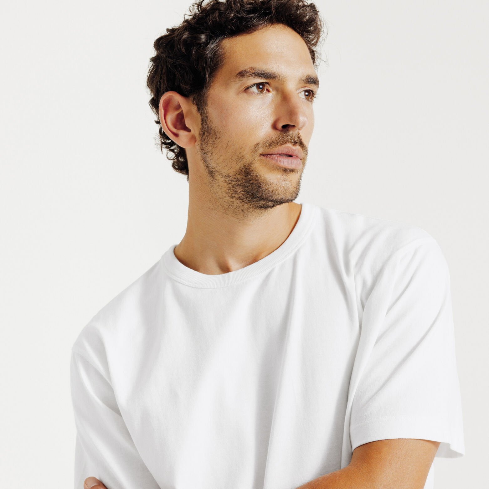 Relax fit t-shirt in katoen