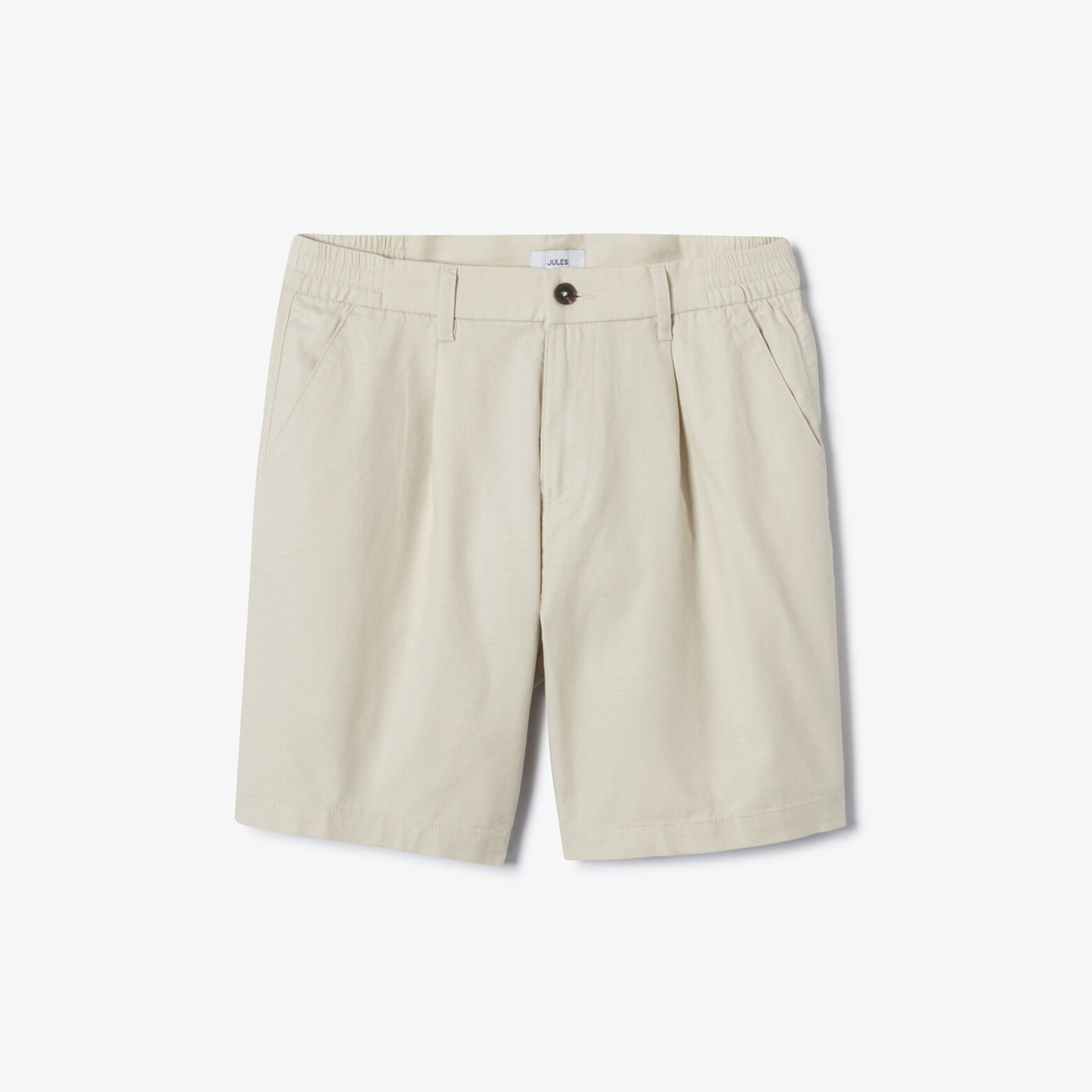 Bermuda en coton lin