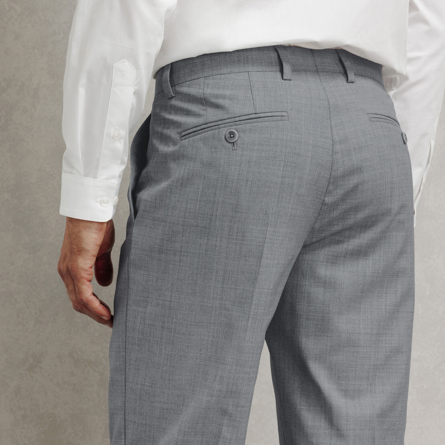 Pantalon de costume slim 100% laine italienne