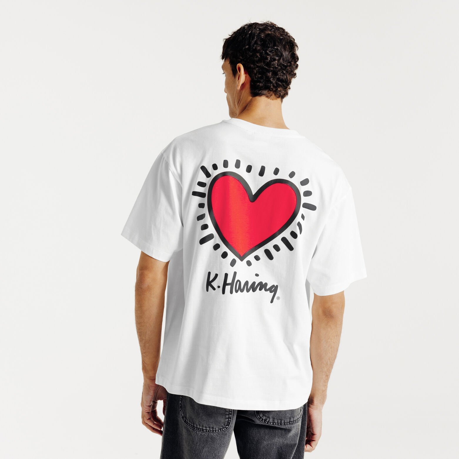 Tee shirt imprimé licence Keith Haring