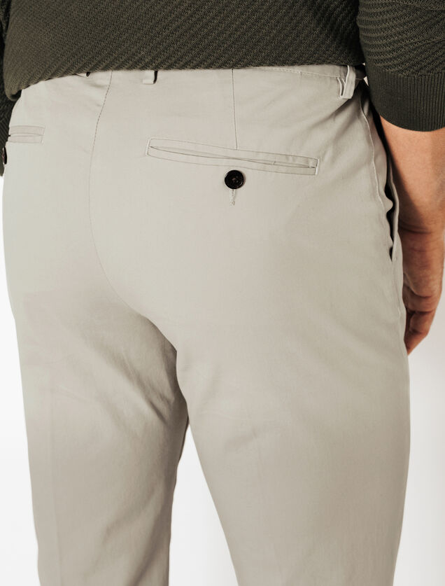 Straight fit chinobroek