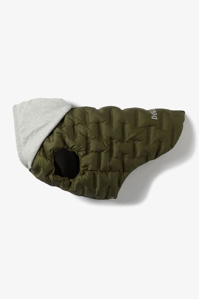 Doudoune &agrave; capuche pour chien Dog lover