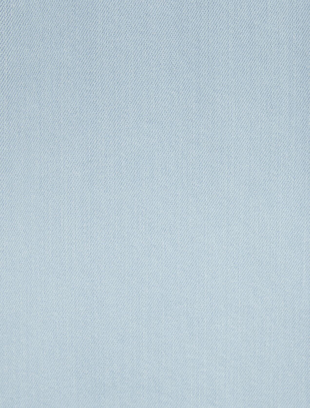 Chemise en jean western