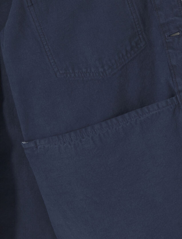 Surchemise en jean coton