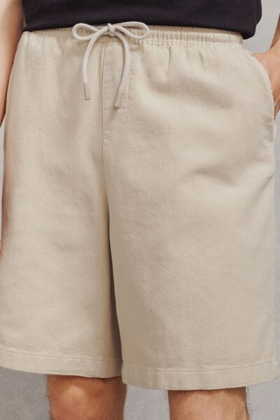 Bermuda taille &eacute;lastiqu&eacute;e
