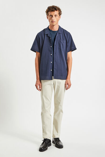 Tee shirt en coton lin