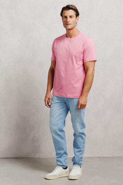 Jean tapered toile l&eacute;g&egrave;re