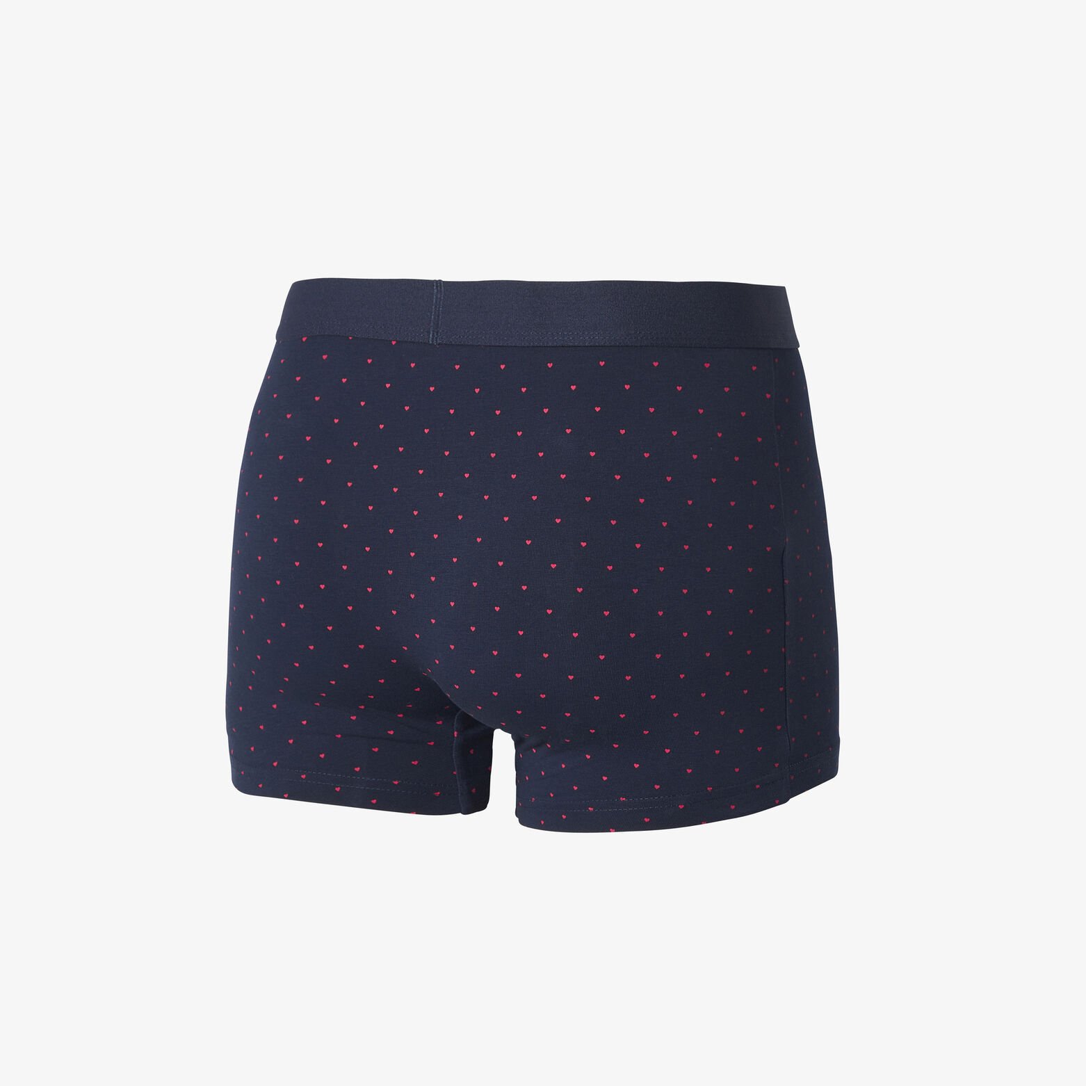 Boxer imprim&eacute; "coeur" Saint-Valentin