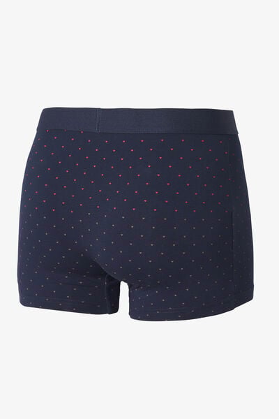 Boxer imprim&eacute; "coeur" Saint-Valentin