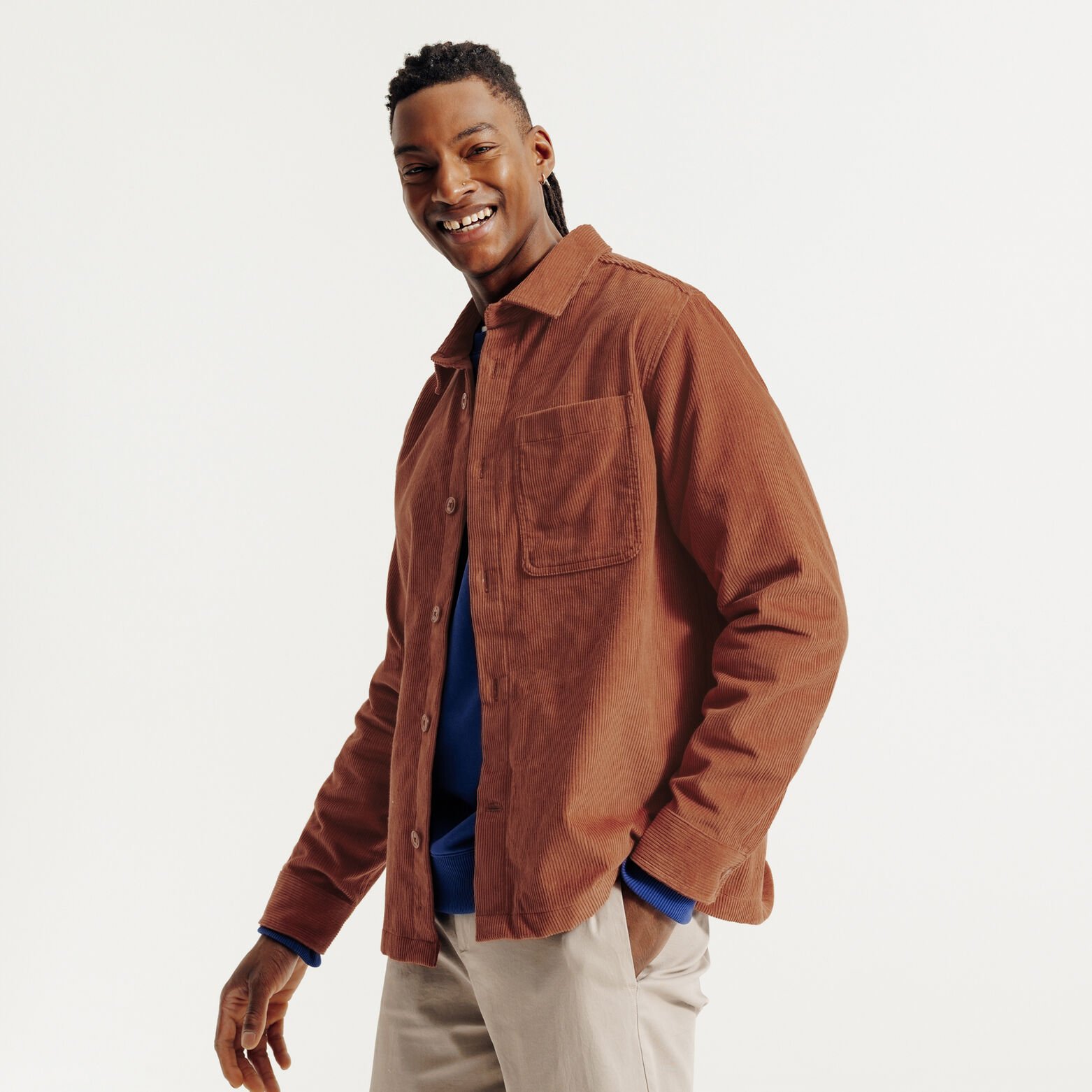 Surchemise en velours