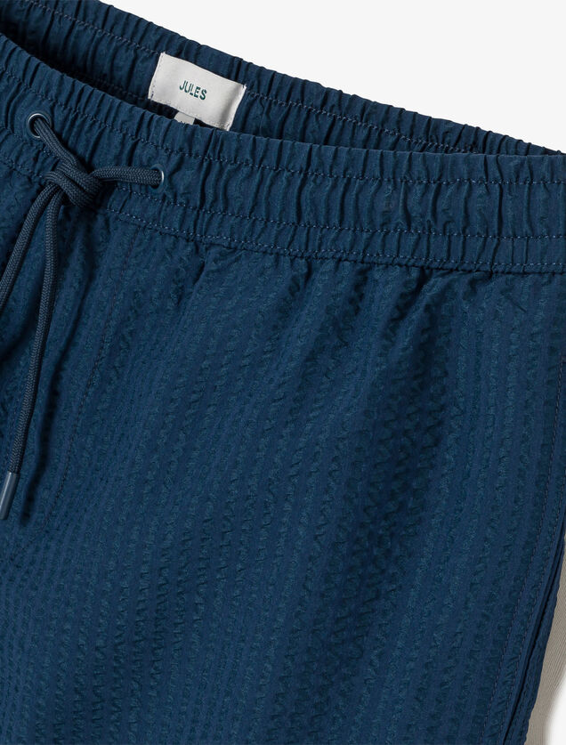 Maillot de bain seersucker uni