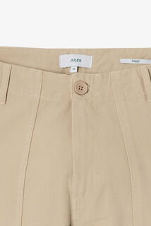 Baggy broek met timmermansdetail