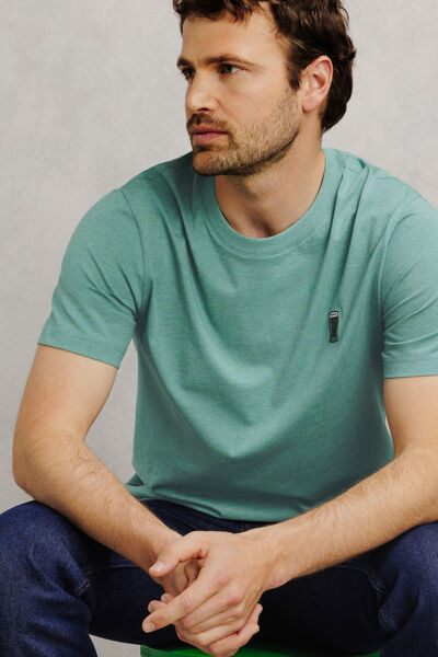 Tee shirt chin&eacute; brod&eacute;