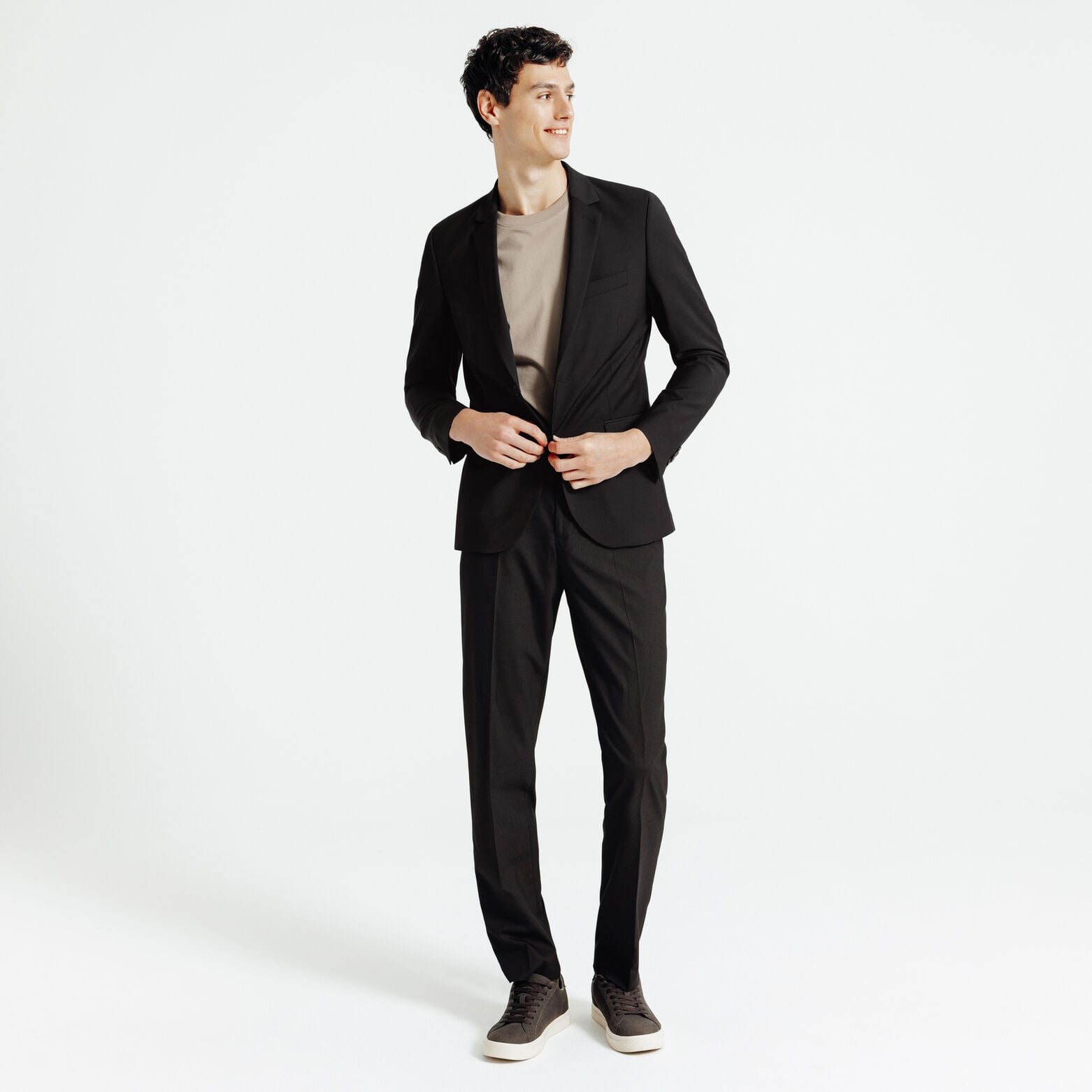 Veste de costume confort unie