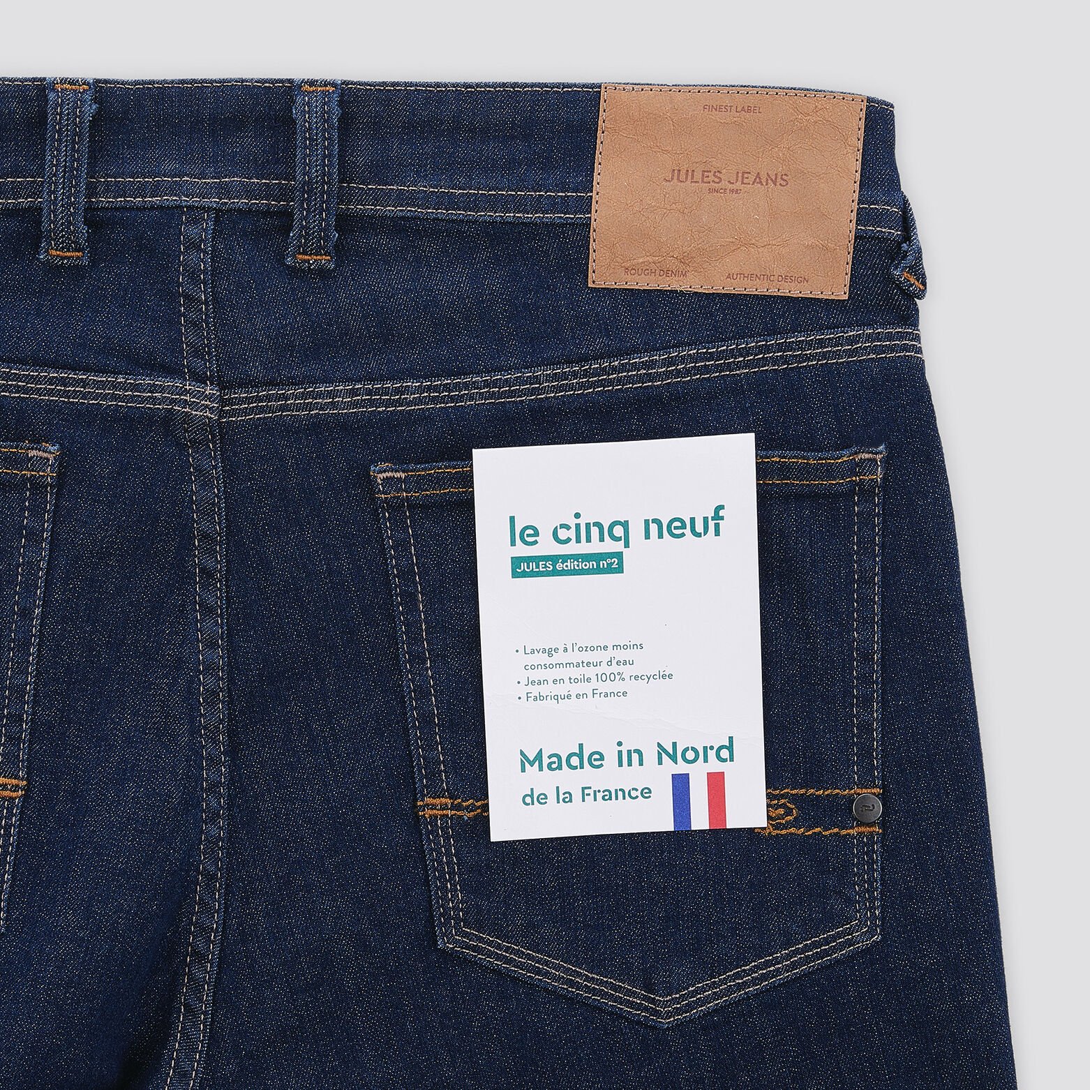 Jean straight cinq neuf édition n°2 Made in France