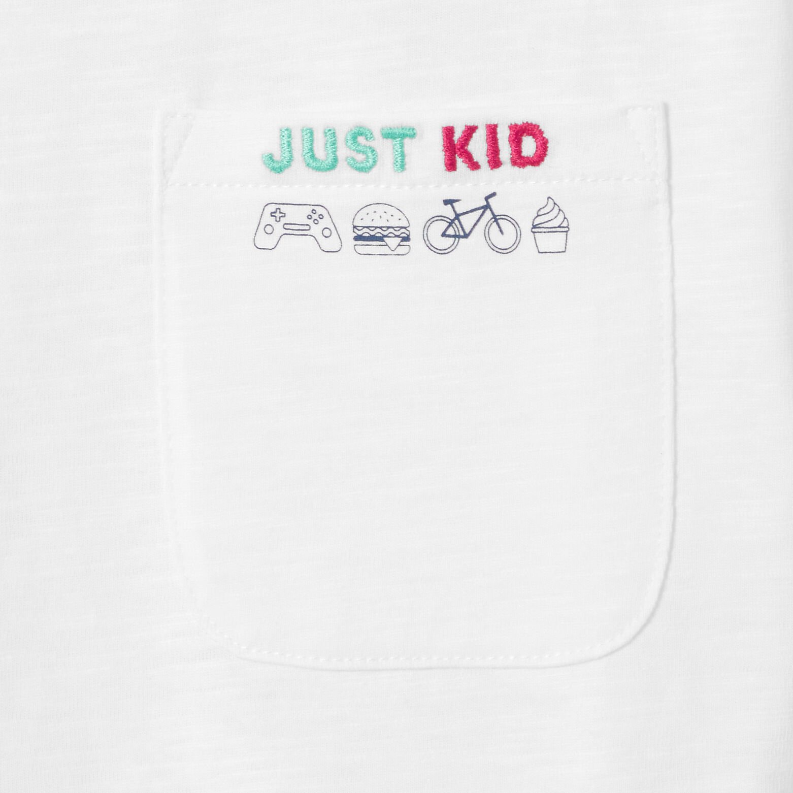 Kinder&iquest;t-shirt voor Vaderdag, zak met print