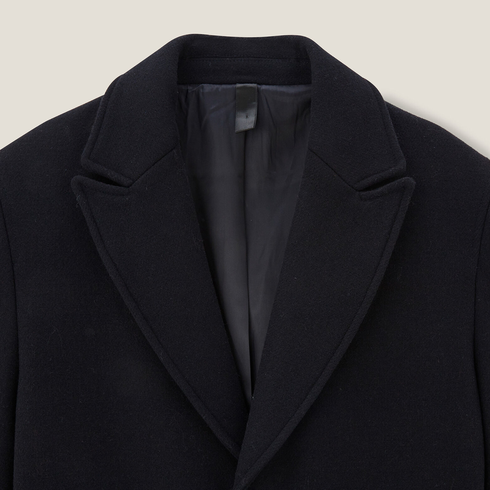 Manteau long hiver en lainage