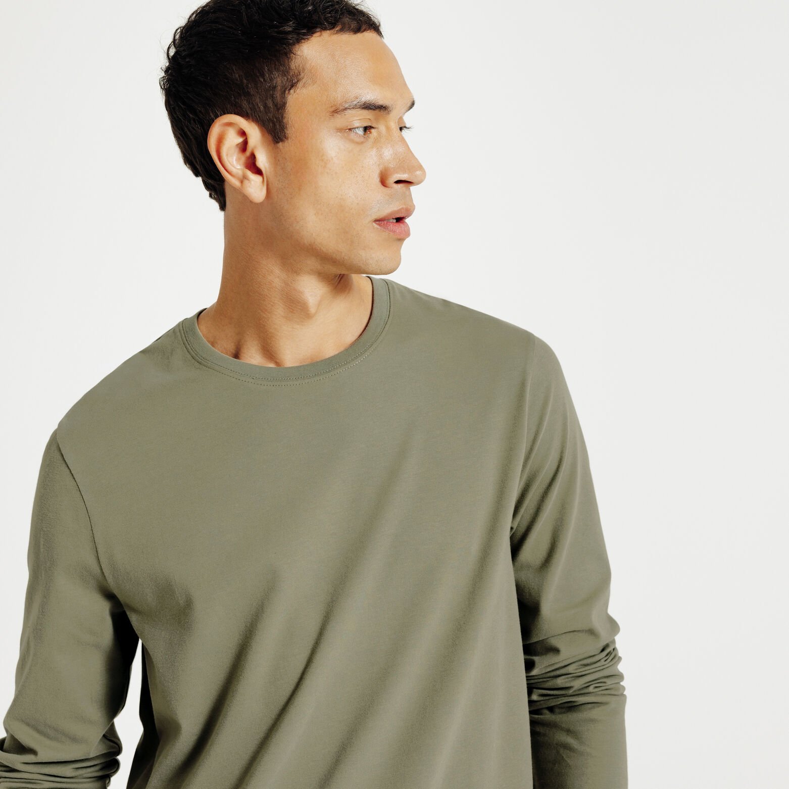 Tee shirt manches longues matière douce