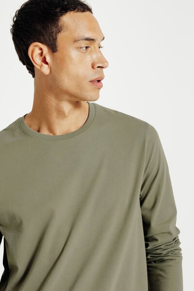 Tee shirt manches longues matière douce