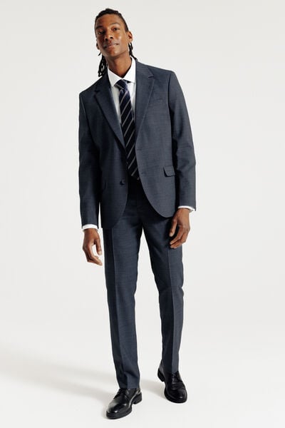 Veste de costume confort bi-ton