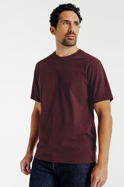 Tee shirt matière douce col rond