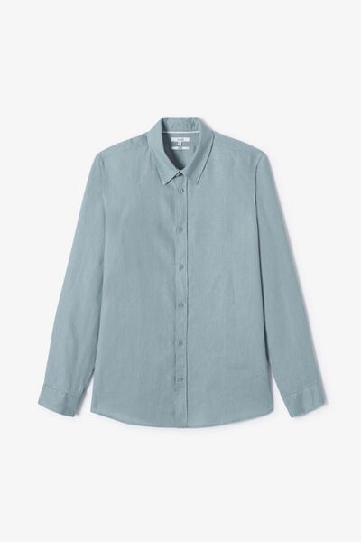 Chemise en lin unie
