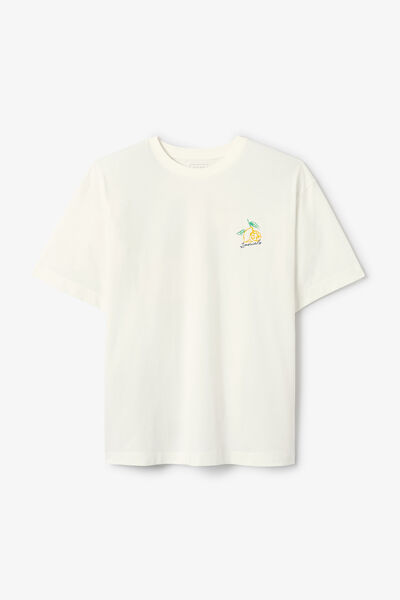 Tee shirt imprim&eacute; devant dos cocktail