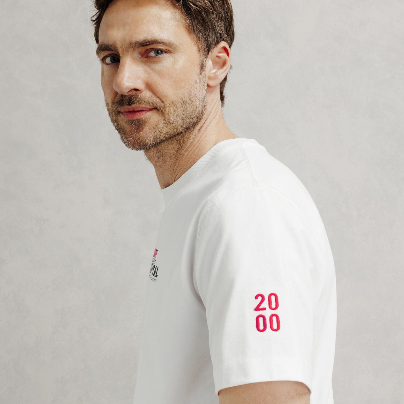 Tee shirt imprim&eacute; devant licence L'&Eacute;quipe