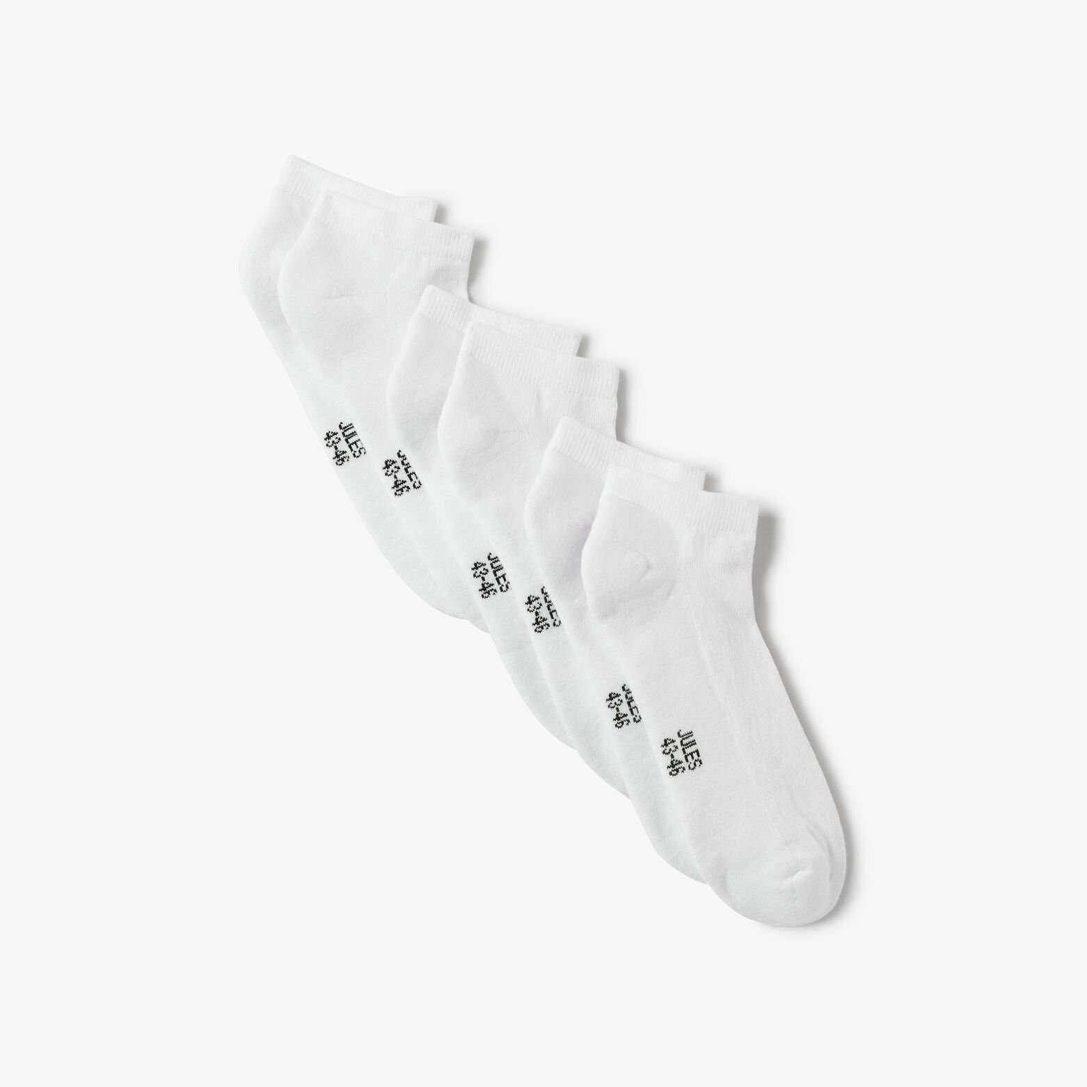 Lot de 3 paires de chaussettes unies basses