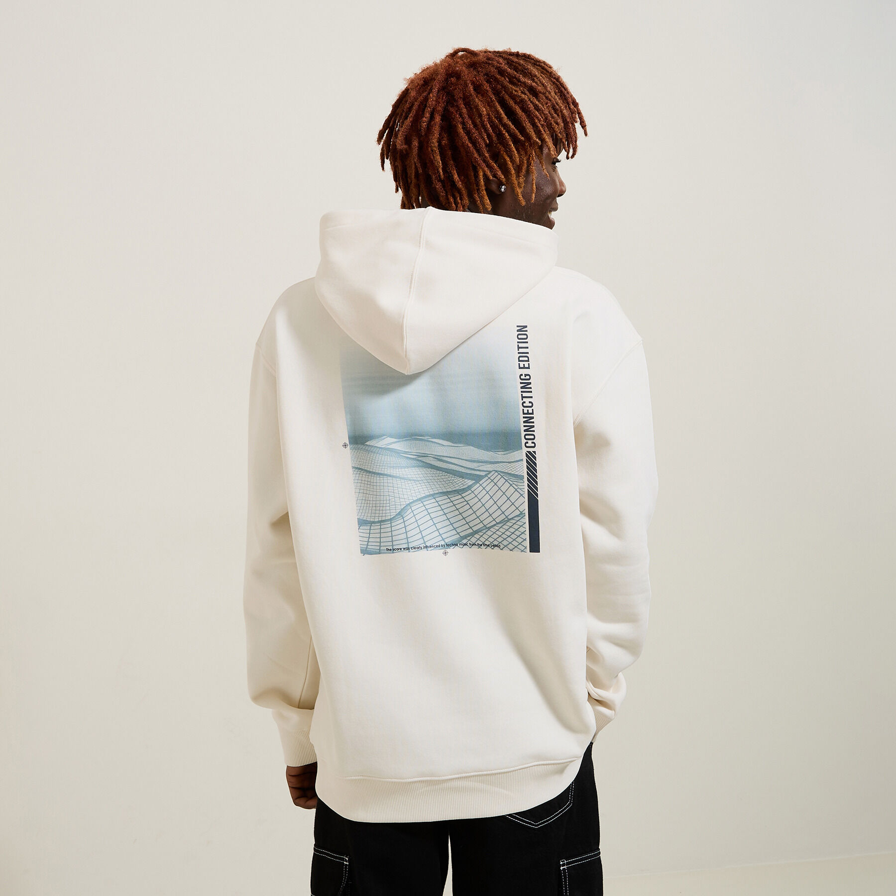 Sweat oversize imprimé clearance